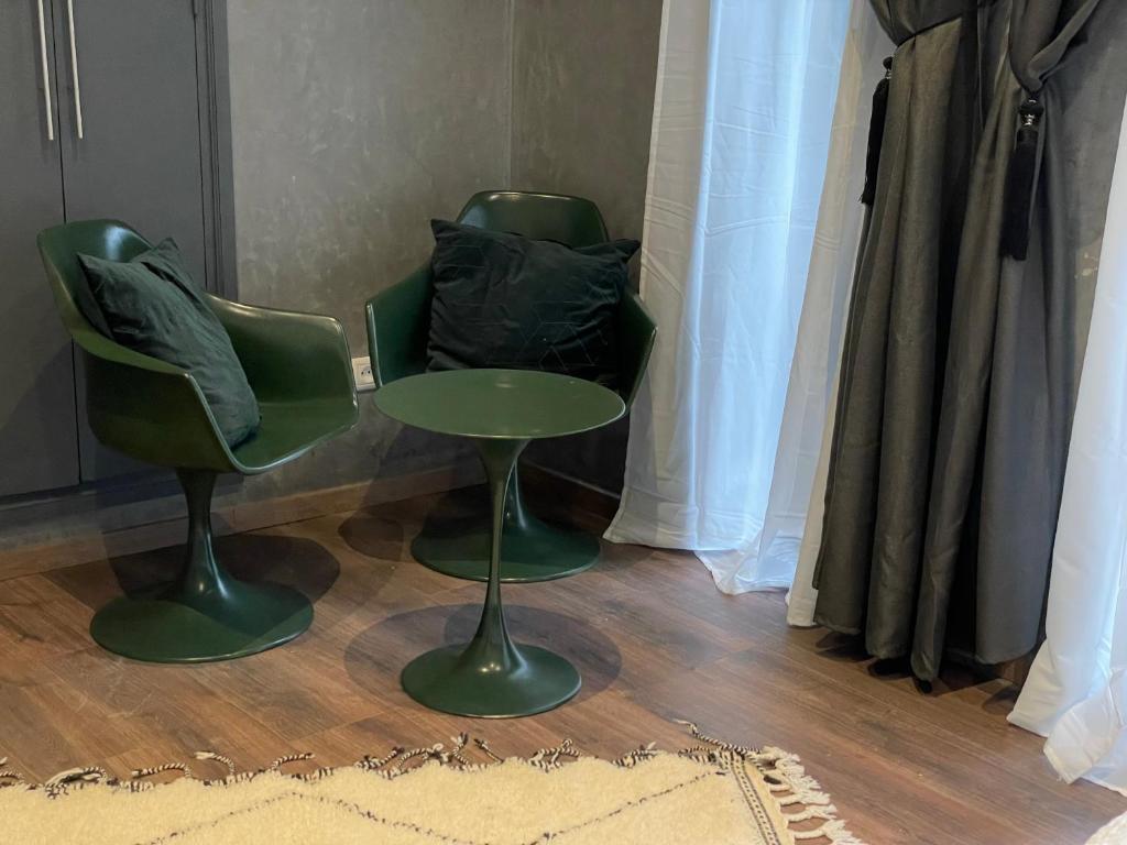Posezení v ubytování YVES Marrakech