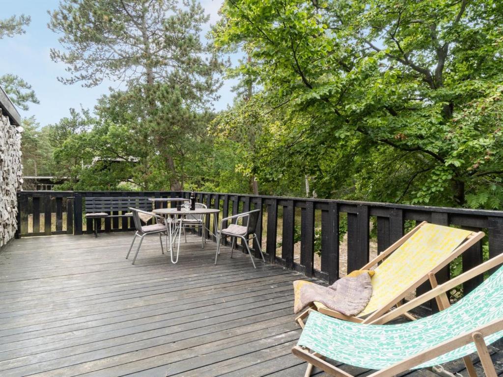 Balkón nebo terasa v ubytování Holiday Home Smillaaraq - 150m from the sea by Interhome