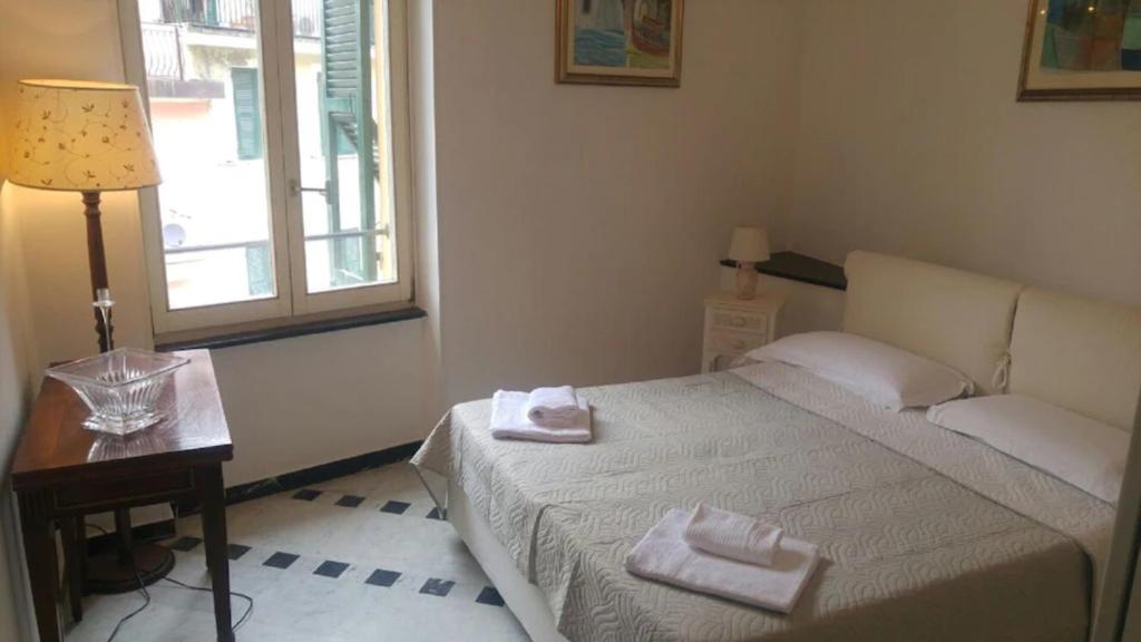 Postel nebo postele na pokoji v ubytování Casa Carla