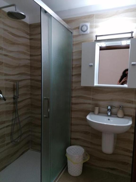 Koupelna v ubytování Il Cantuccio b&b