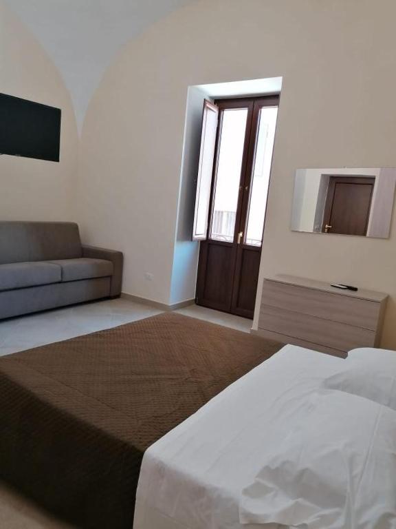 Postel nebo postele na pokoji v ubytování Il Cantuccio b&b