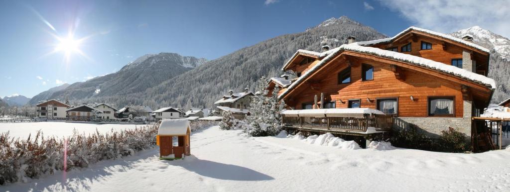 Residence Ruetoreif in de winter