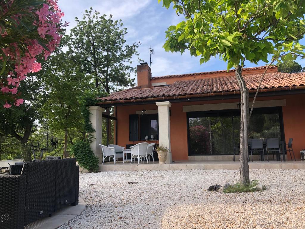 Zahrada ubytování les Bartavelles