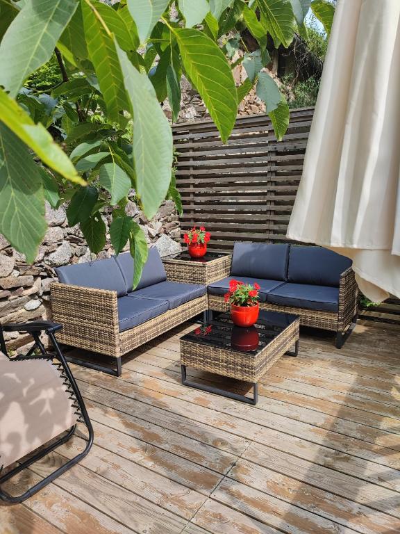 Le Mas De Ribard - Double Room With Mountain View
