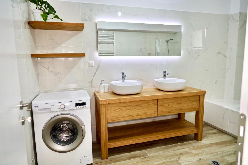 Koupelna v ubytování GK - Modern Apartment