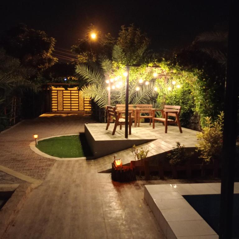 Zahrada ubytování استراحة شرفة الواحةOasis Terrace Inn and Lounge