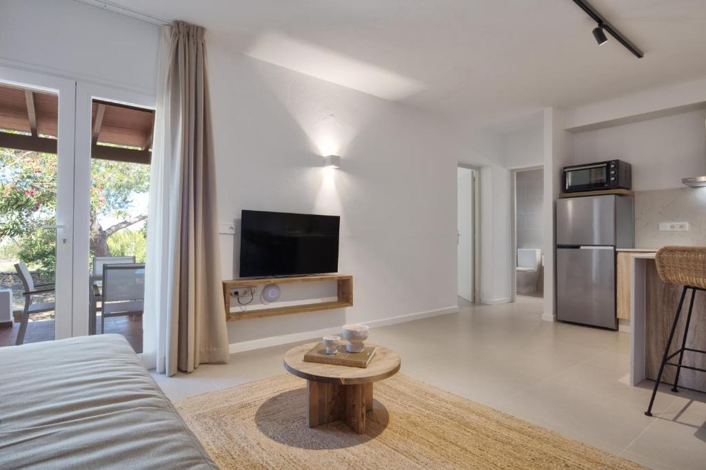 Kuchyň nebo kuchyňský kout v ubytování Alojamientos Turísticos Cardona Apartamento Hab Superior