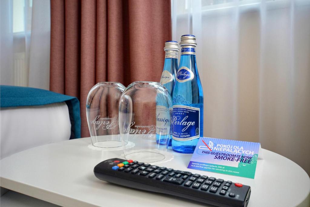 Nápoje v ubytování Stay inn Hotel Gdańsk