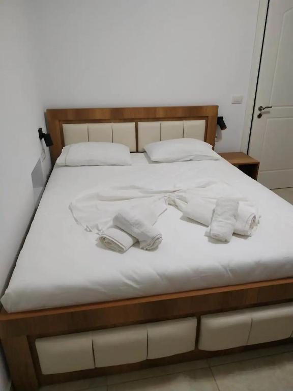 Postel nebo postele na pokoji v ubytování River Bridge private room