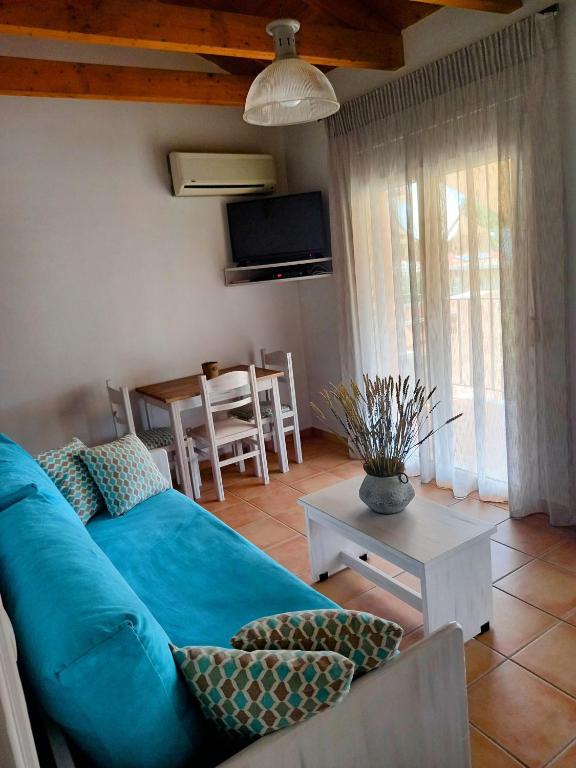 TV a/nebo společenská místnost v ubytování Alexander Apartments