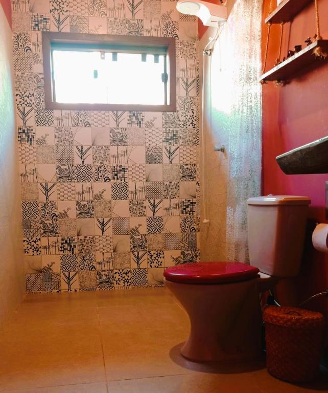 Koupelna v ubytování Casa Nômade