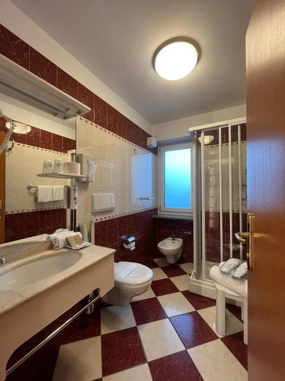 Kúpeľňa v ubytovaní Hotel Medil