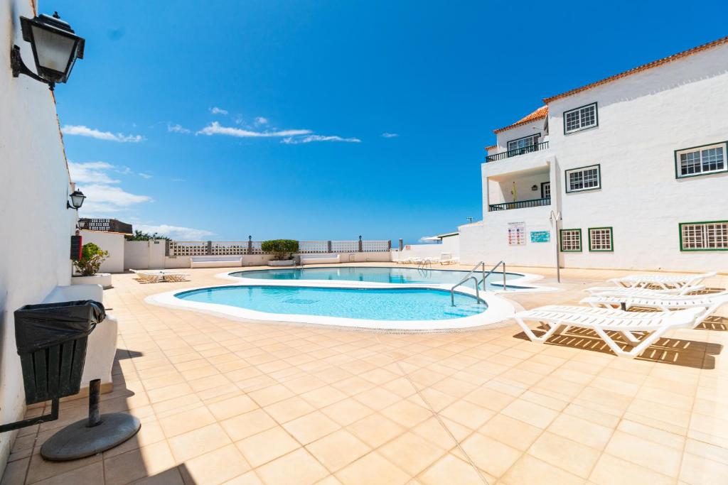 Kép El Varadero Grande terrasse ensoleillée face à la mer szállásáról Puerto de Santiagóban a galériában