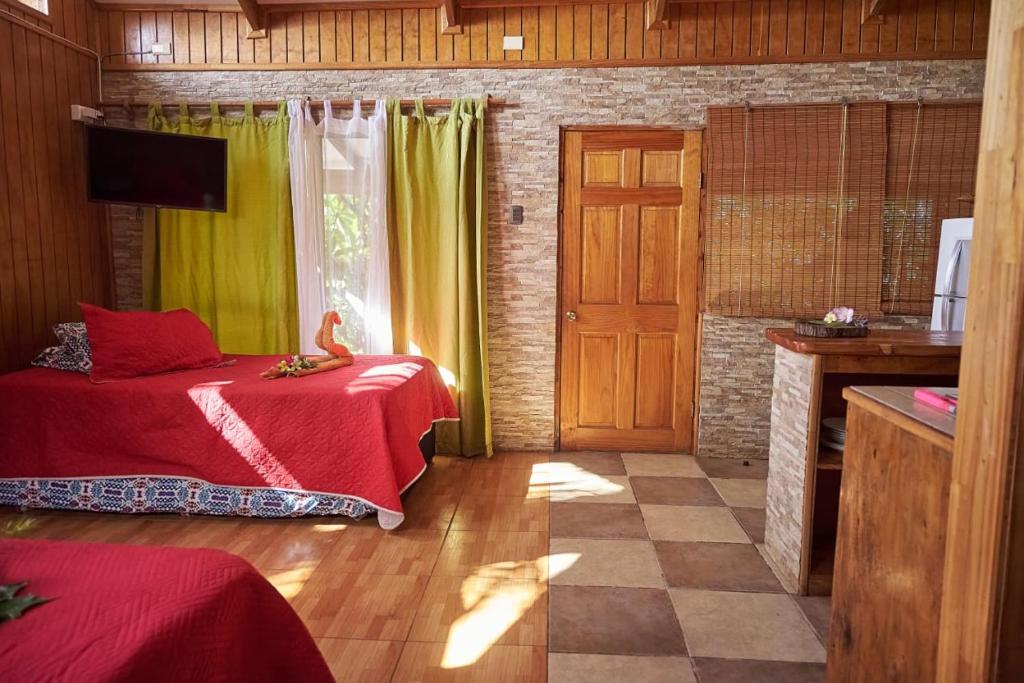 Cucina o angolo cottura di Cabañas Maria Hau