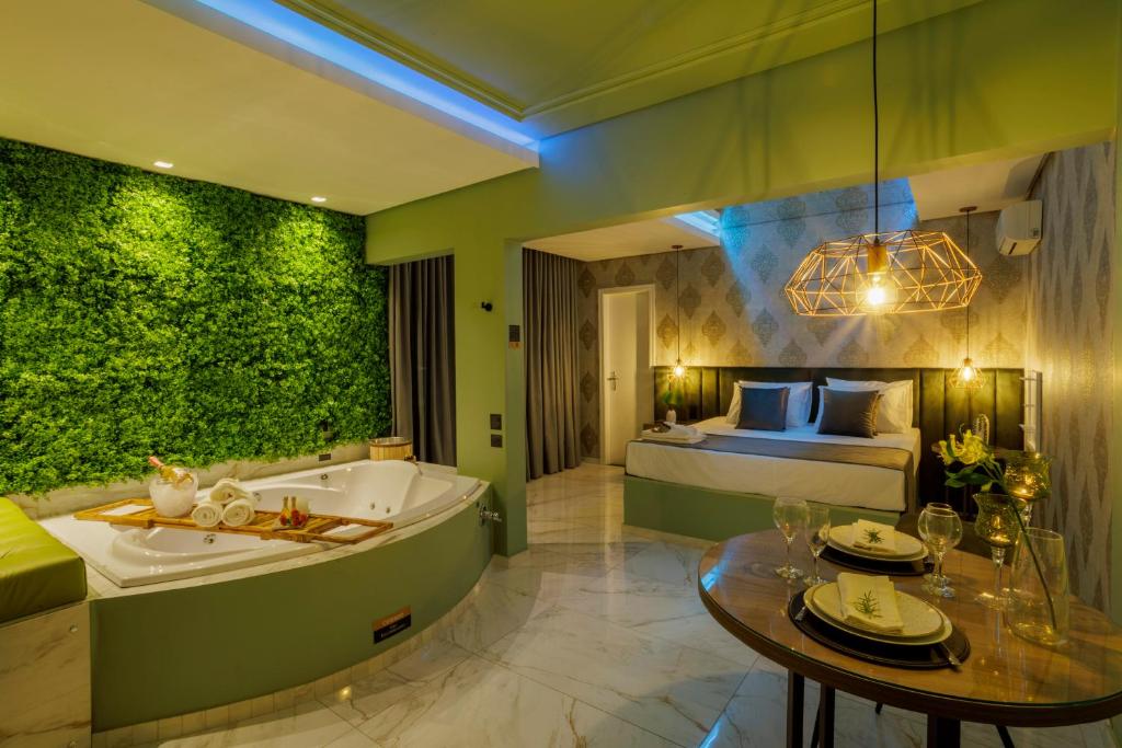 Bilik mandi di Medieval Motel SPA