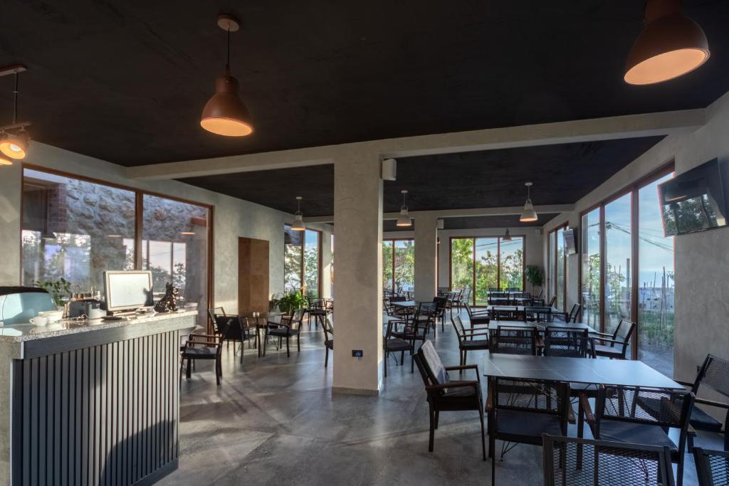 Ein Restaurant oder anderes Speiselokal in der Unterkunft Apart & Spa Beganovic 