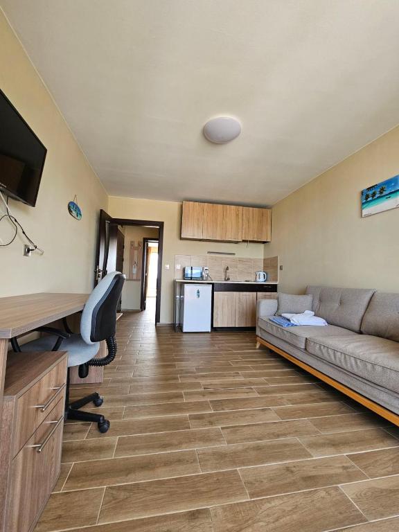 Kuchyň nebo kuchyňský kout v ubytování Silitur Central