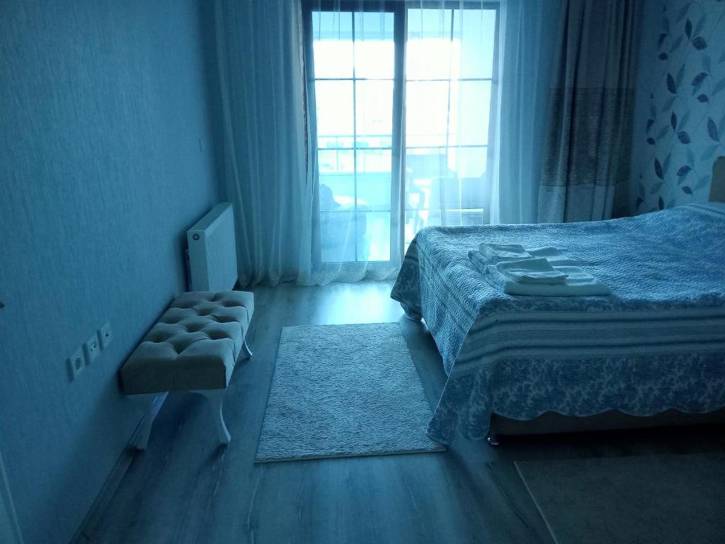 Postel nebo postele na pokoji v ubytování Eryaman, Wide Luxury Rezidance
