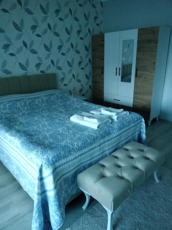 Postel nebo postele na pokoji v ubytování Eryaman, Wide Luxury Rezidance