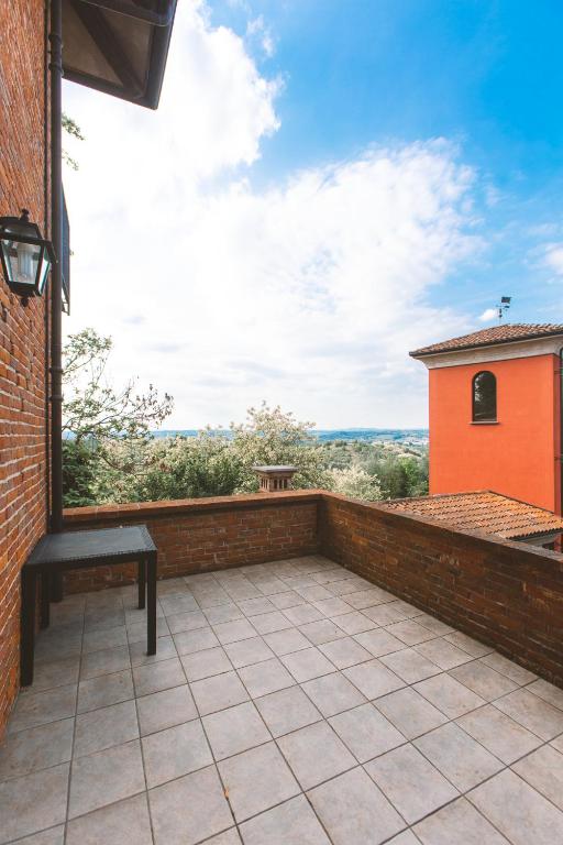 Balkón nebo terasa v ubytování B&B esclusivo, nel cuore del Monferrato