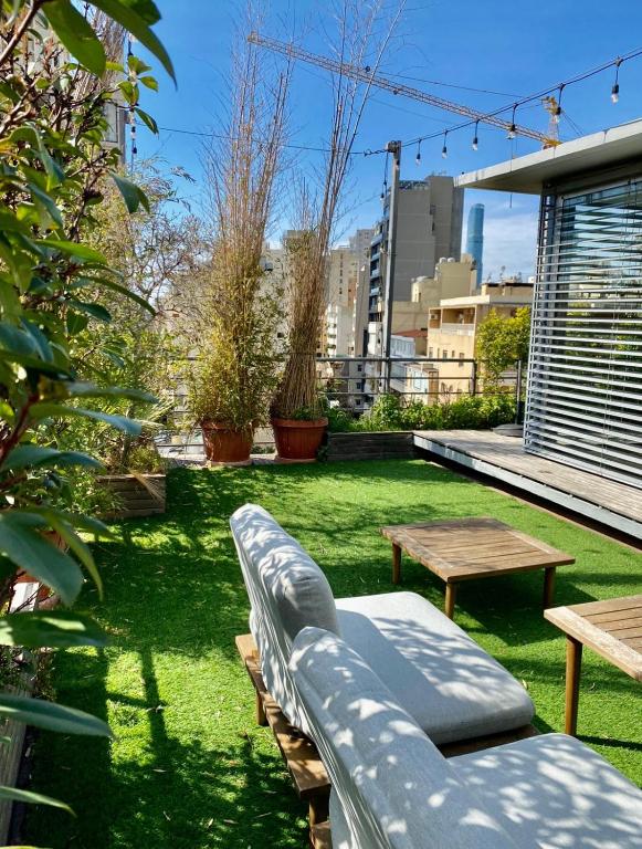 Zahrada ubytování Biophilia Luxury Lofts