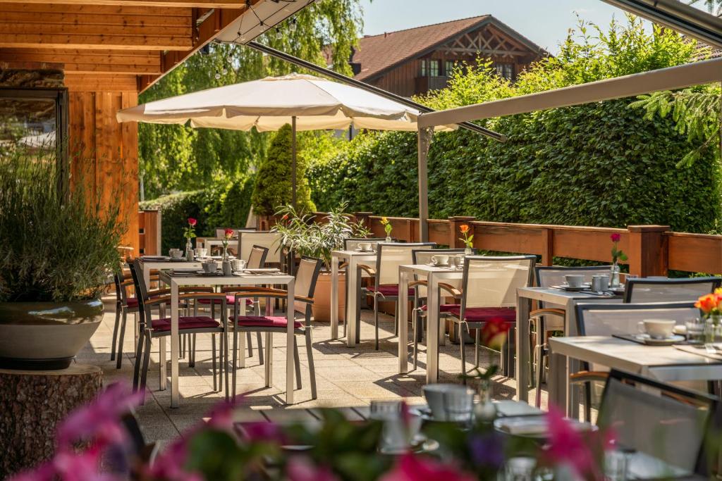 Restaurace v ubytování Hotel Villa Lago Garni
