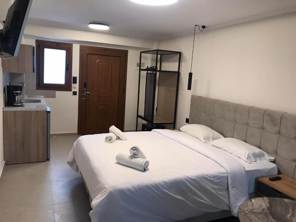 Voodi või voodid majutusasutuse Hotel Argo toas
