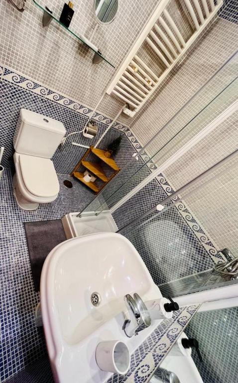 Koupelna v ubytování Apartamento 1