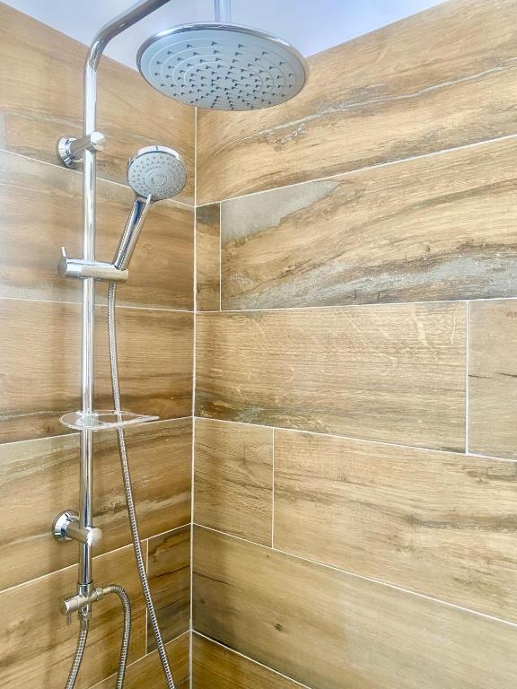 Koupelna v ubytování Fikas Hotel