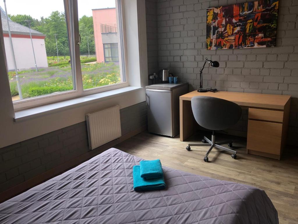 Posezení v ubytování Franciscan guest house