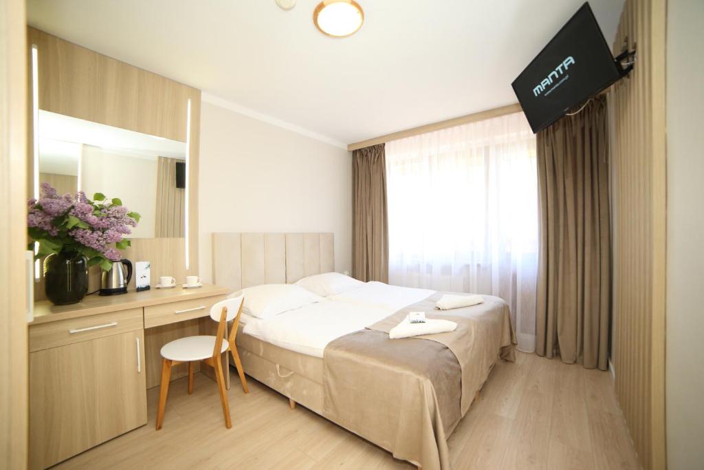 Ośrodek Wypoczynkowy Pod Dębem - Chambre Double Avec Terrasse