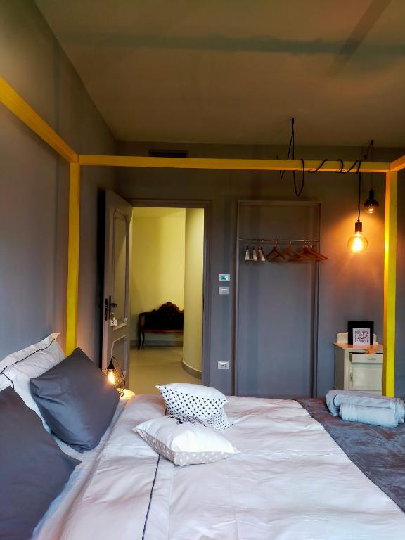 Postel nebo postele na pokoji v ubytování CASA GIANNI