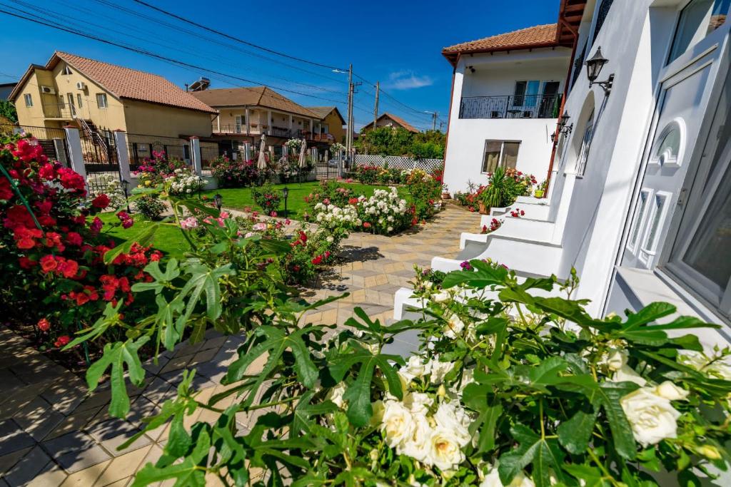 Zahrada ubytování Casa Nicola