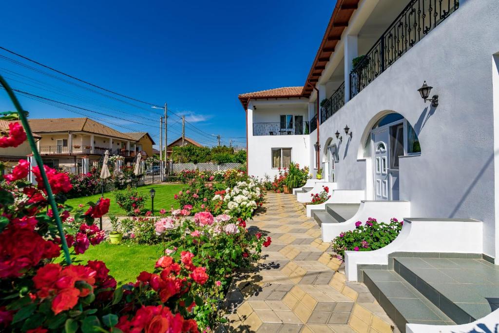 Zahrada ubytování Casa Nicola