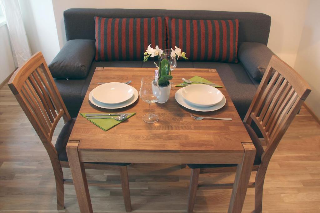 Posezení v ubytování Gala Apartments - Country Oasis in Pettenbach