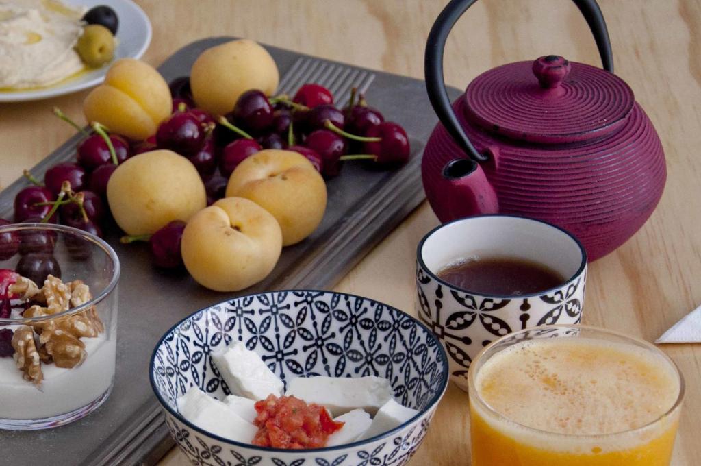 Jedlo v ubytovaní bed & breakfast alebo blízkom okolí