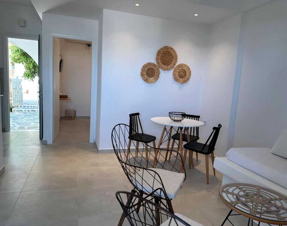 Posezení v ubytování Anixis Studios Aliki Paros