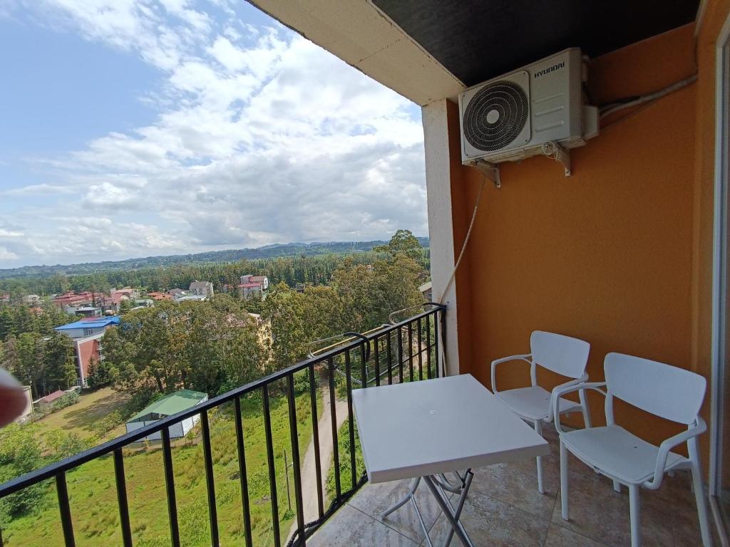 Balkón nebo terasa v ubytování Crimson Serenity Appartment