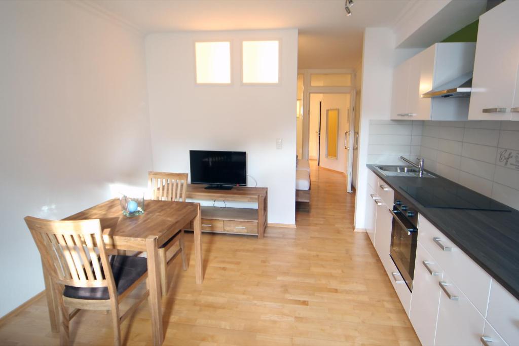 Kuchyň nebo kuchyňský kout v ubytování Gala Apartments - Country Oasis in Pettenbach