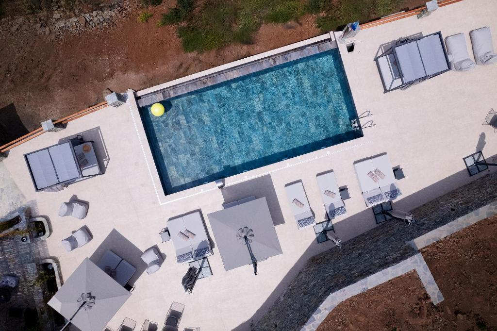 Výhled na bazén z ubytování Sigma Residences nebo okolí