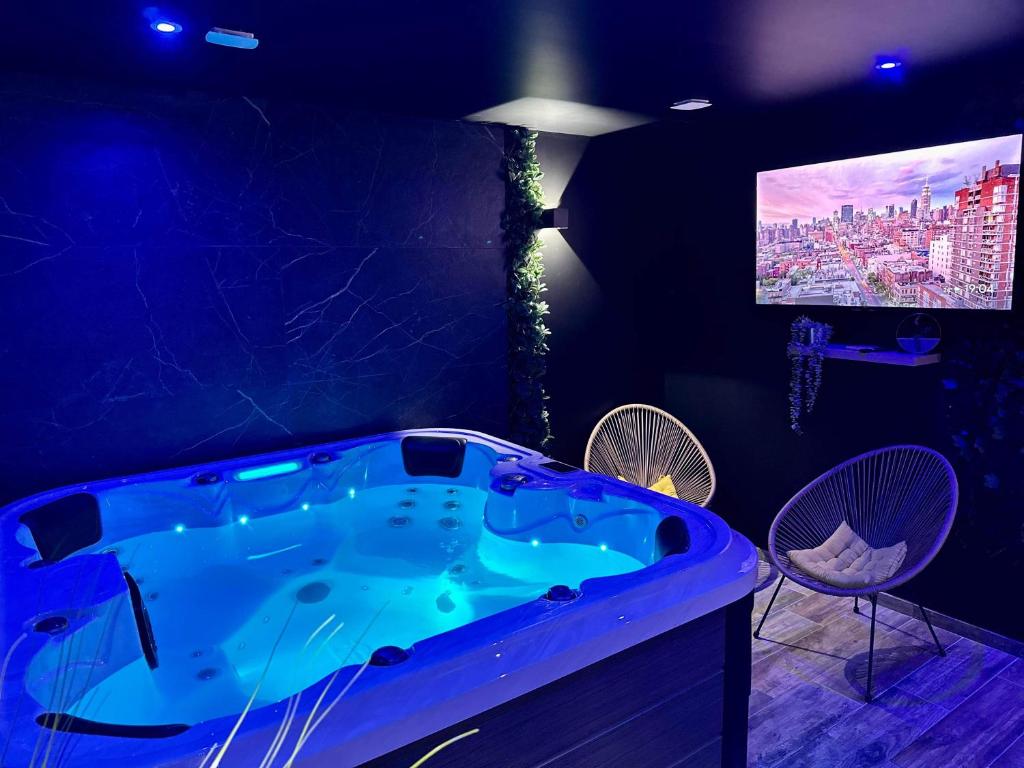 TV a/nebo společenská místnost v ubytování Lov’&Spa