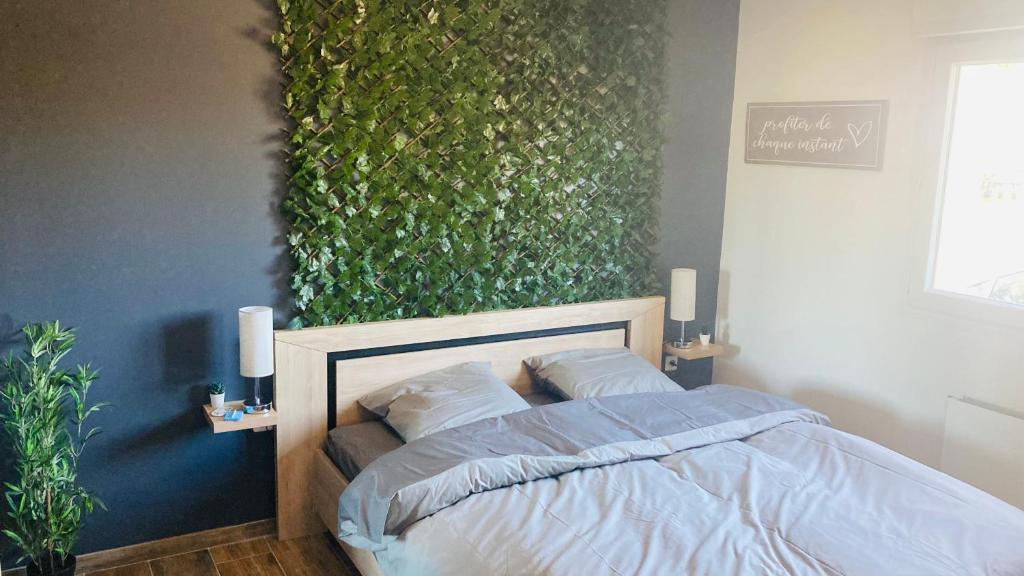 Postel nebo postele na pokoji v ubytování Lov’&Spa