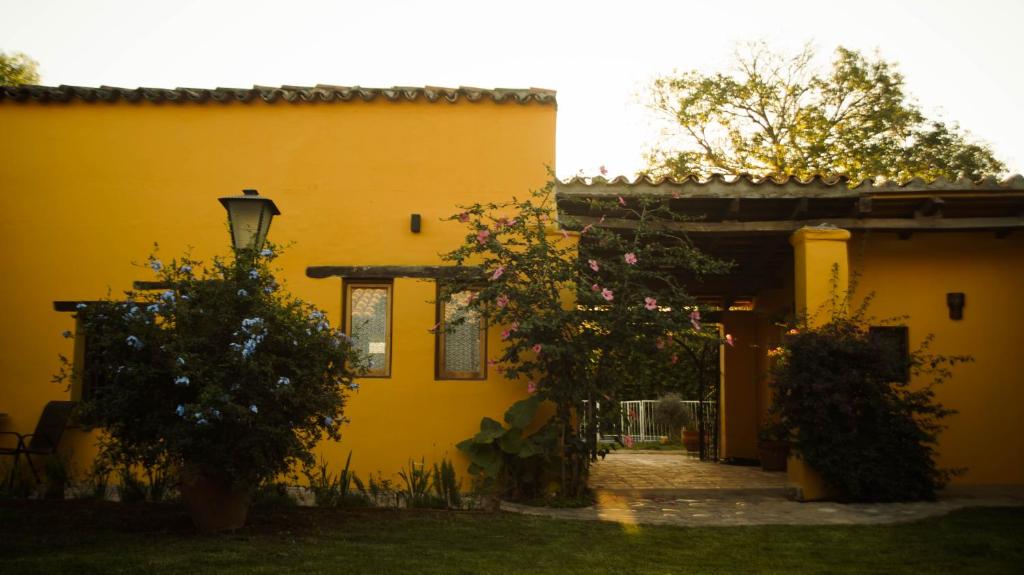 Zahrada ubytování La Casona de Moldes