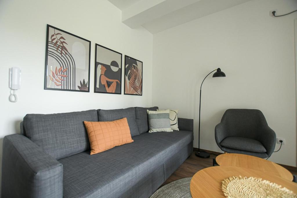 Posezení v ubytování Apartman Plaža 2