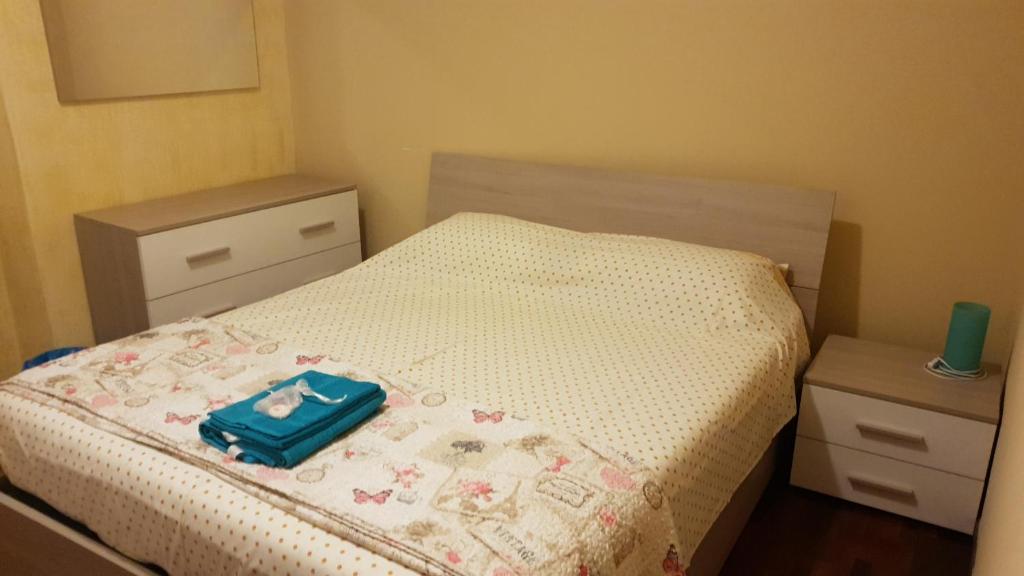 Postel nebo postele na pokoji v ubytování Vicolo Verri