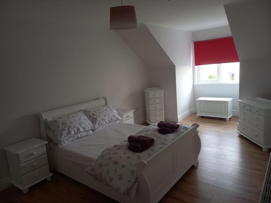 Postel nebo postele na pokoji v ubytování Buncrana Class 5 double bed