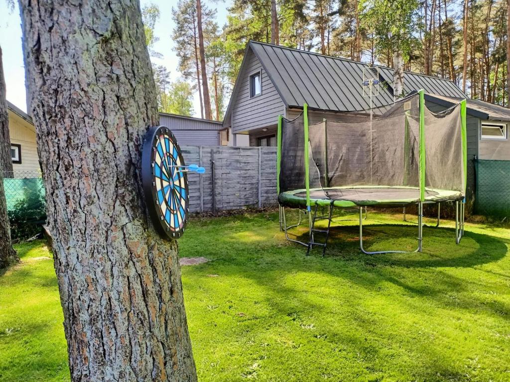 Zahrada ubytování Barnaba Domki