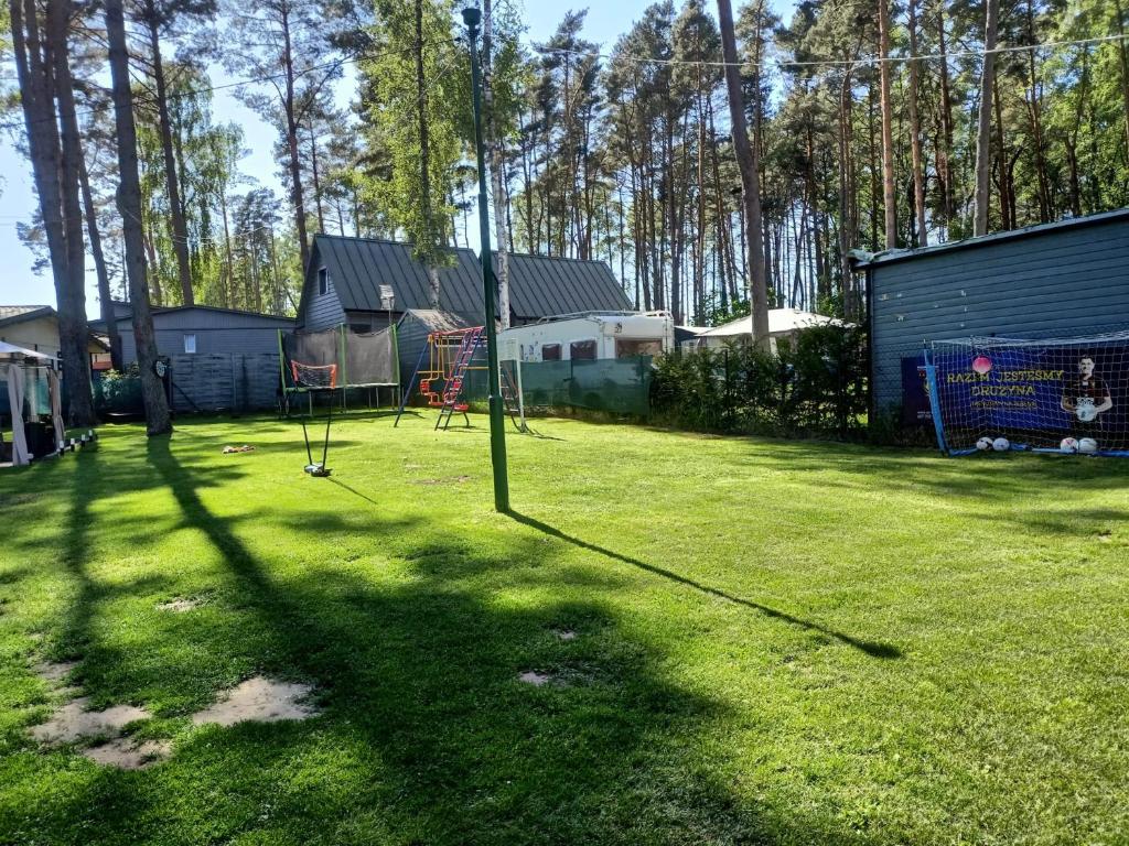 Zahrada ubytování Barnaba Domki