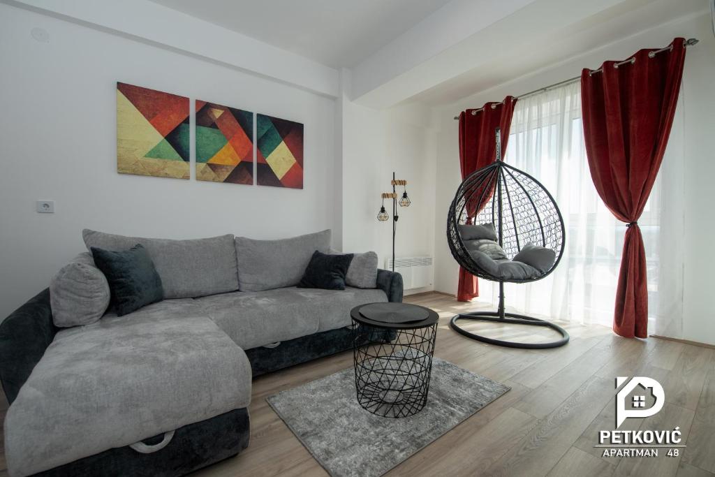 Posezení v ubytování Petković apartmani 48