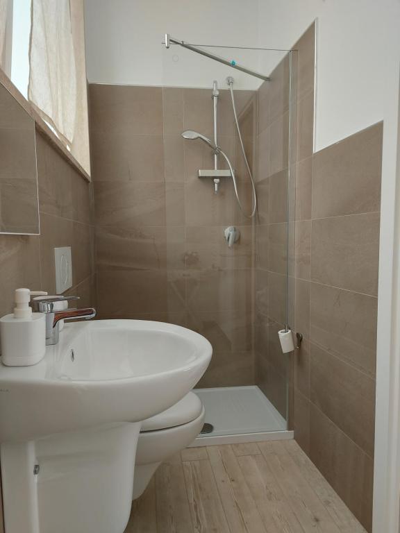 Koupelna v ubytování TerraViva B&B